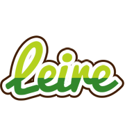 Leire golfing logo