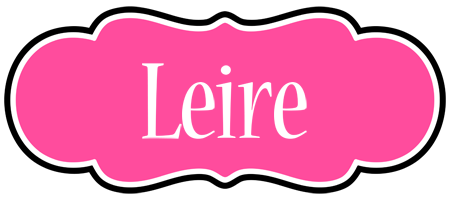 Leire invitation logo