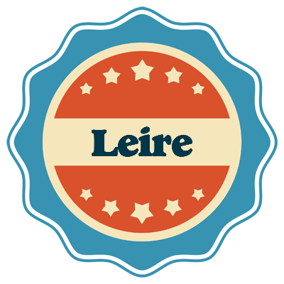 Leire labels logo