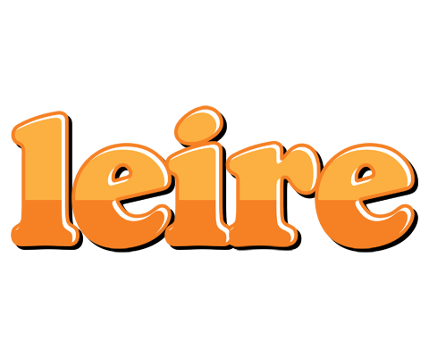 Leire orange logo