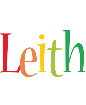 Leith birthday logo