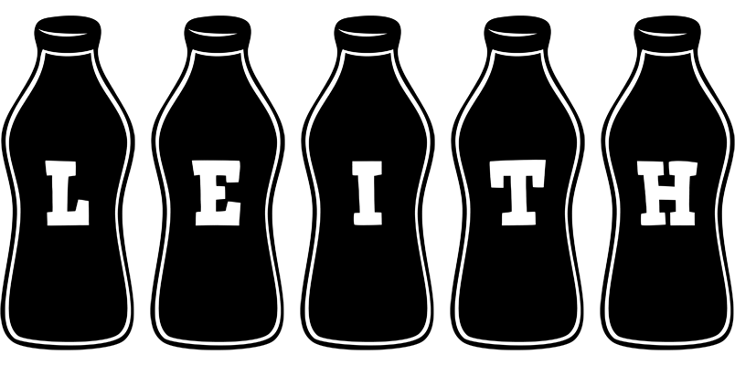 Leith bottle logo