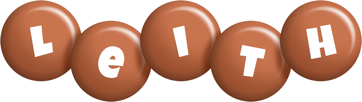 Leith candy-brown logo