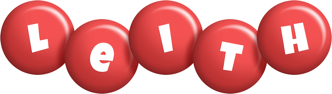 Leith candy-red logo