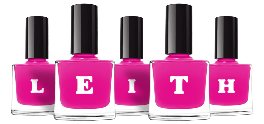 Leith nails logo