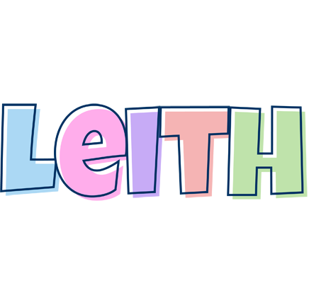 Leith pastel logo