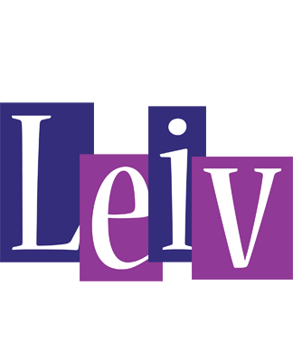 Leiv autumn logo