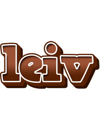 Leiv brownie logo