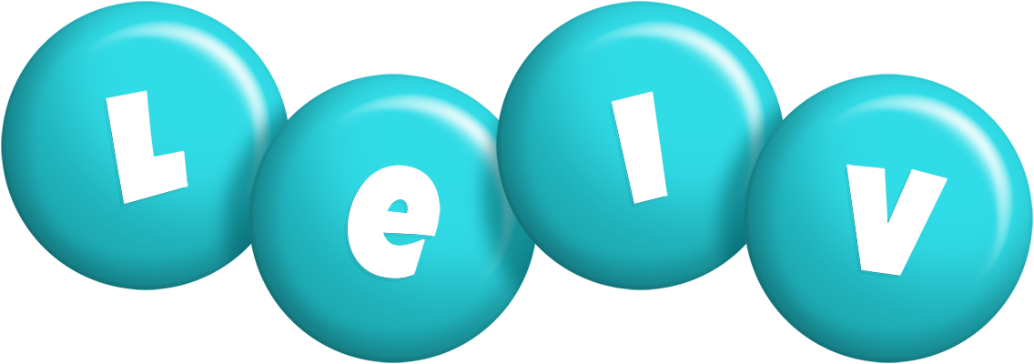 Leiv candy-azur logo