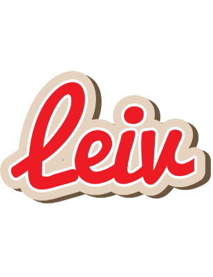 Leiv chocolate logo