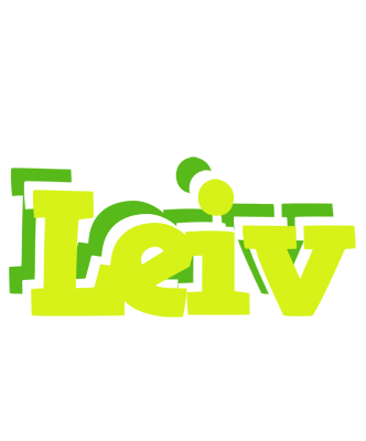 Leiv citrus logo