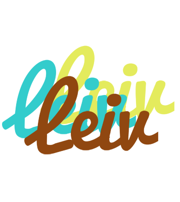 Leiv cupcake logo