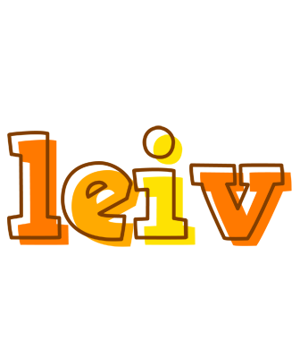 Leiv desert logo