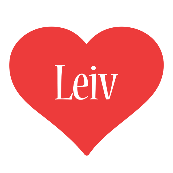 Leiv love logo
