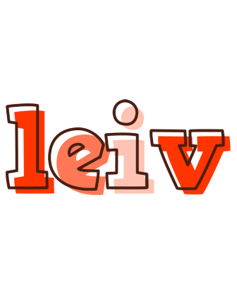 Leiv paint logo