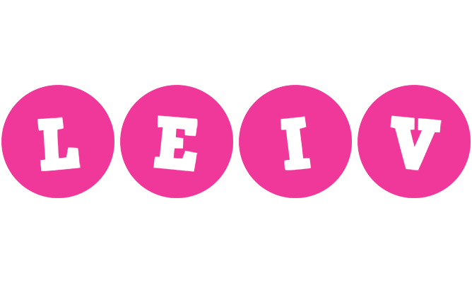 Leiv poker logo
