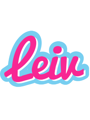 Leiv popstar logo