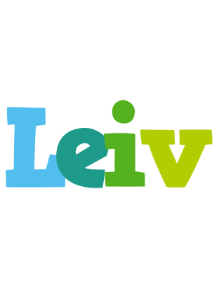Leiv rainbows logo