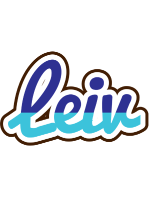 Leiv raining logo