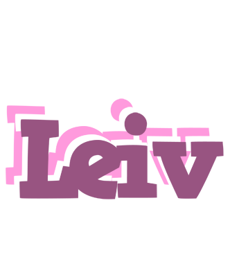 Leiv relaxing logo
