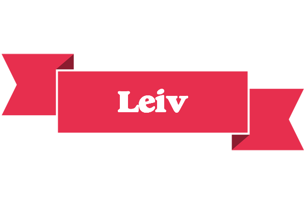 Leiv sale logo