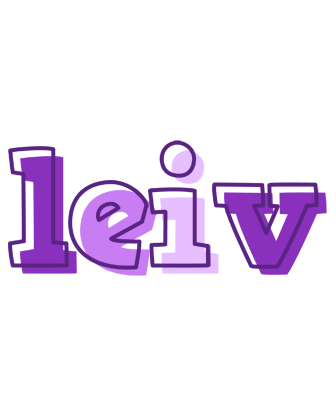 Leiv sensual logo