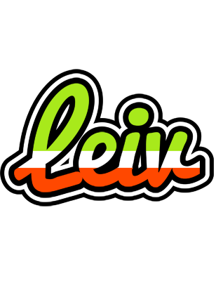 Leiv superfun logo