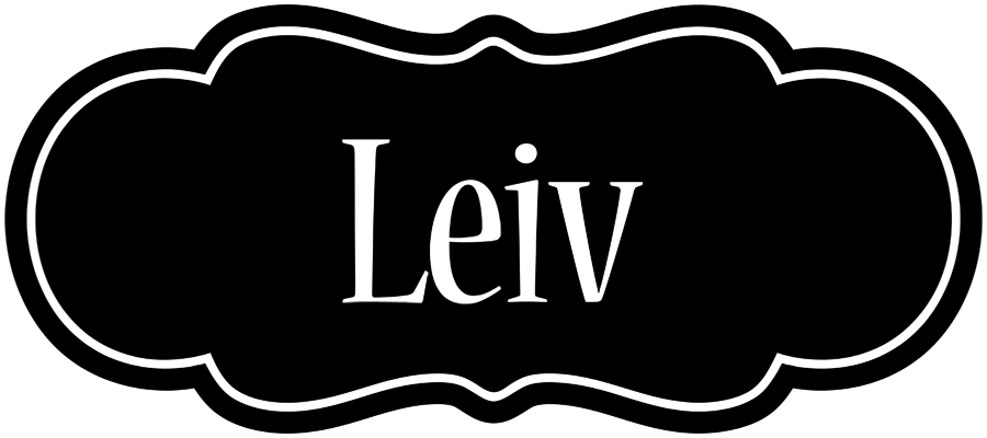 Leiv welcome logo