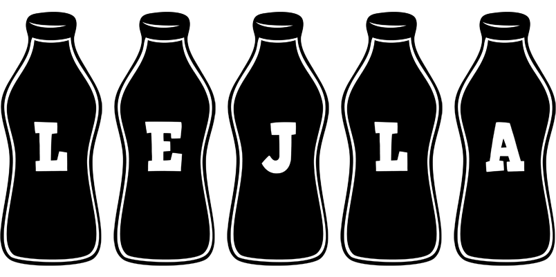 Lejla bottle logo