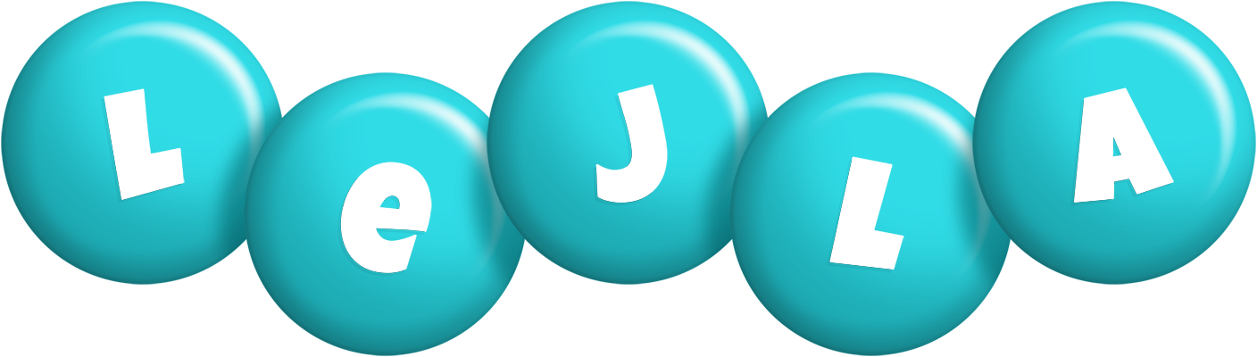 Lejla candy-azur logo