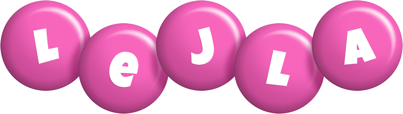 Lejla candy-pink logo