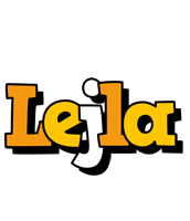 Lejla cartoon logo