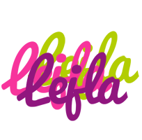 Lejla flowers logo