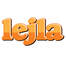 Lejla orange logo