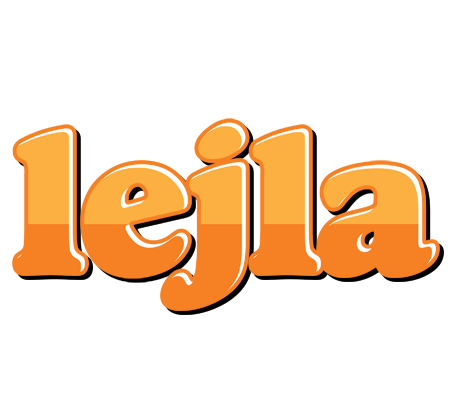 Lejla orange logo