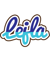 Lejla raining logo