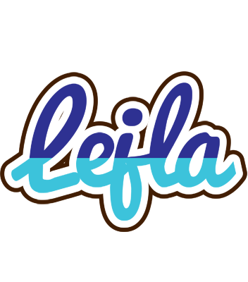 Lejla raining logo