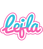 Lejla woman logo