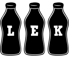 Lek bottle logo