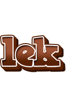 Lek brownie logo