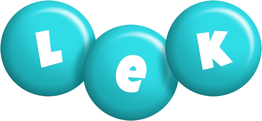 Lek candy-azur logo