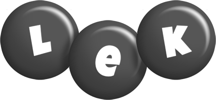 Lek candy-black logo