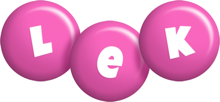 Lek candy-pink logo