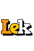 Lek cartoon logo