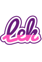 Lek cheerful logo