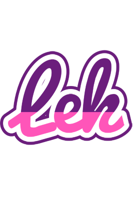 Lek cheerful logo