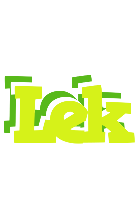 Lek citrus logo