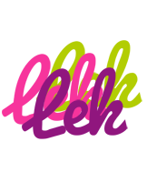Lek flowers logo