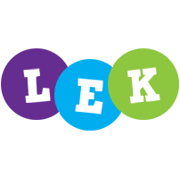 Lek happy logo