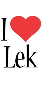 Lek i-love logo